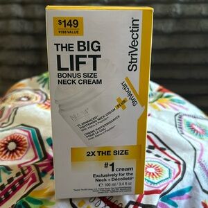 StriVectin The Big Lift TL Advanced Tightening Neck Cream - 3.4oz Brand New 8256